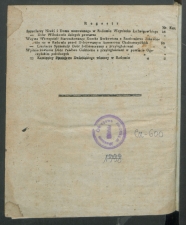 dziennik urzedowy woj.sandomierskiego 1819-regestr4-00003